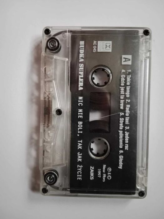 Kasety magnetofonowe – polska muzyka, lata 90. [9 zł/szt].