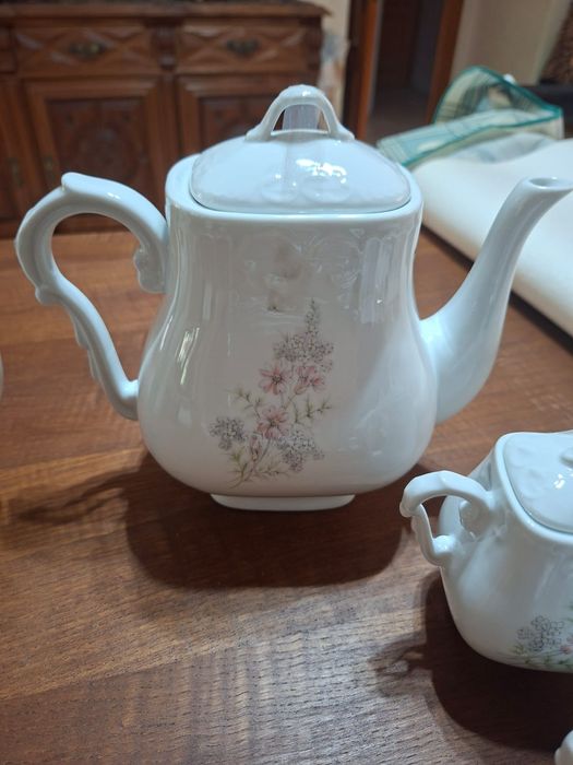 Conjunto de chá e de café completo Vista Alegre Portugal