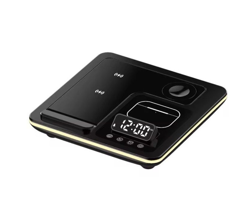 Ładowarka 5w1 do Apple, iPhone, Watch, AirPods, Automatycznie Składana