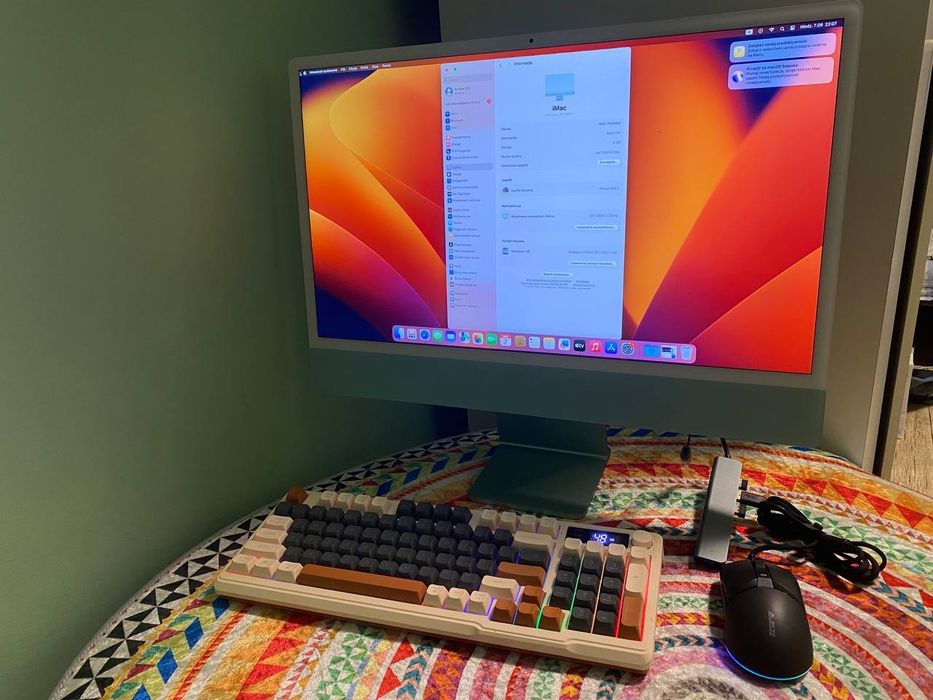 iMac 24" M1 8/256gb 2021 super