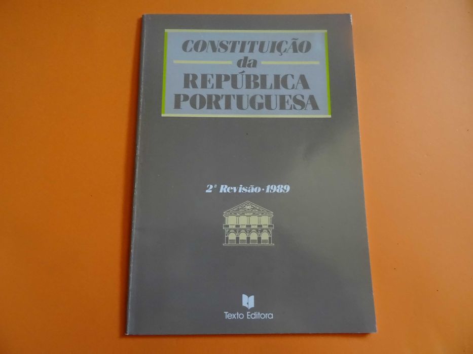 Constituição da república Portuguesa -2a revisão 1989
