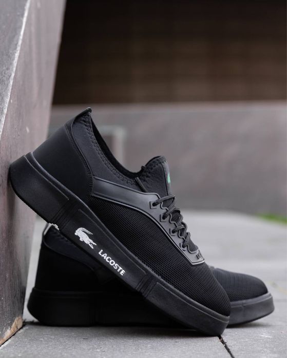 ТОП! Нові кросівки Lacoste Black 40 41 42 43