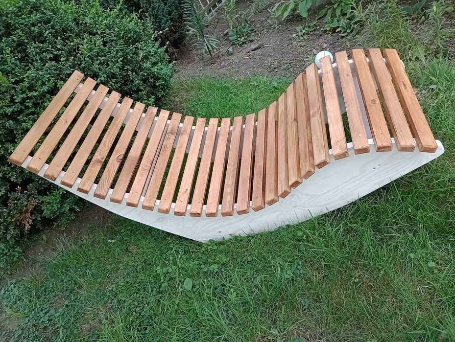 Fotel bujany, leżak do strefy spa czy ogrodu | Wysyłany w  całości