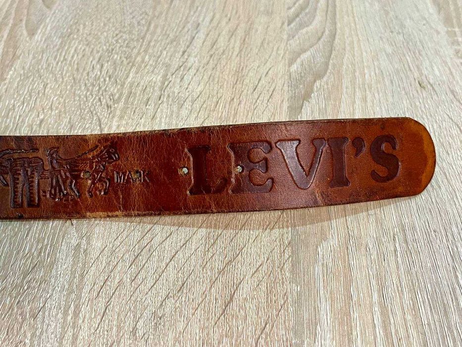 Кожаный ремень Levis Оригинал!