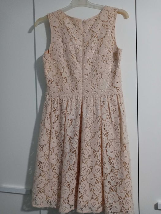 Letnia sukienka Emo kremowa r. 42