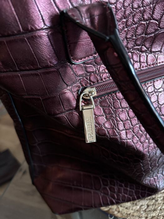 Torebka pabia fioletowa