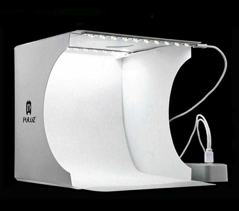 Estúdio portátil de Fotografia incluí Leds iluminação (Novo)
