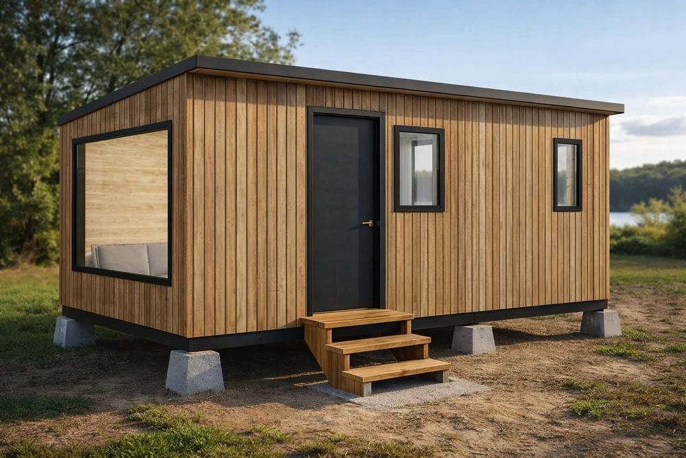 Domek mobilny całoroczny