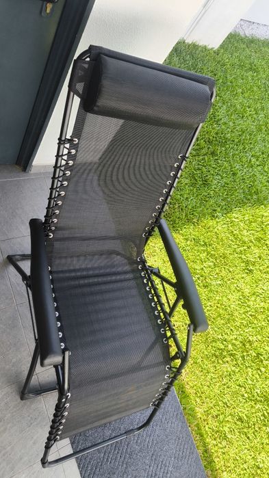 2 Cadeiras reclináveis jardim