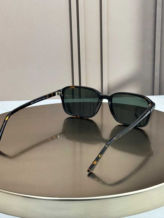 Сонцезахисні окуляри Ray-Ban Raimond RB2231 гавана, зелена лінза G15, прямокутні, унісекс, оригінал