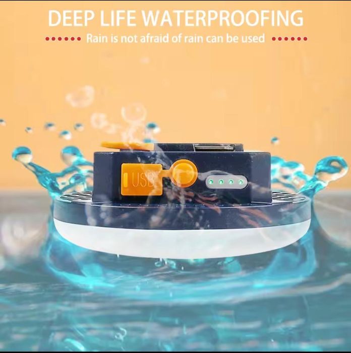 Яскравий ліхтар фонарь лампа павербанк на акумуляторі