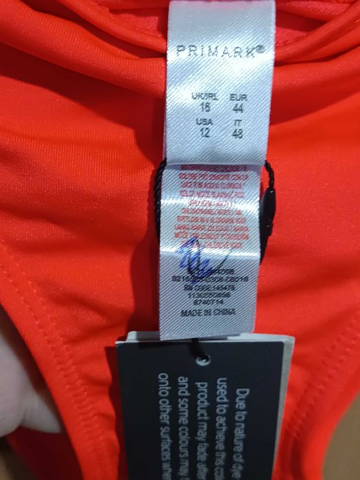 Primark,новые женские плавки р.16
