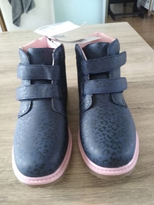 Buty 34 trapery na rzepy