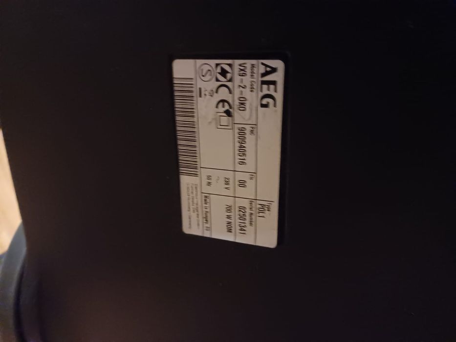 Odkurzacz workowy Electrolux   VX9-2-ÖK