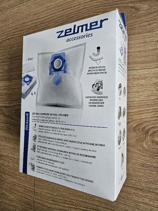 Pojemnik z płytą i koszem do odkurzaczy Zelmer typ 919 i Aquawelt Zelmer/Bosch + kpl. worków