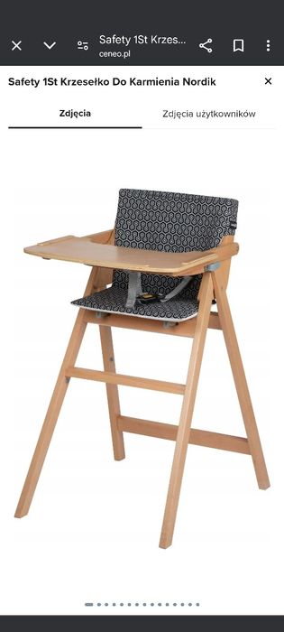 Krzesełko do karmienia safety 1 st