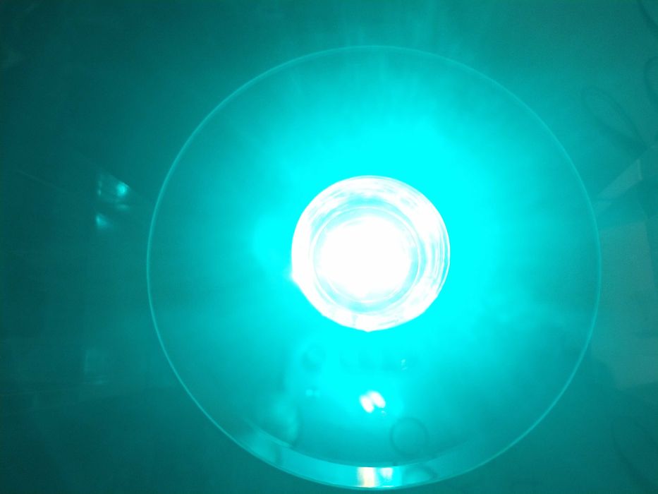 Podstawka z 4 diodami LED + 3D Laser kryształowy 2 sztuki