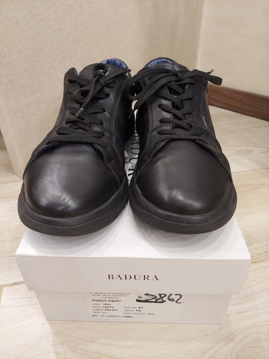 Кеди туфлі чоловічі шкіряні 43р