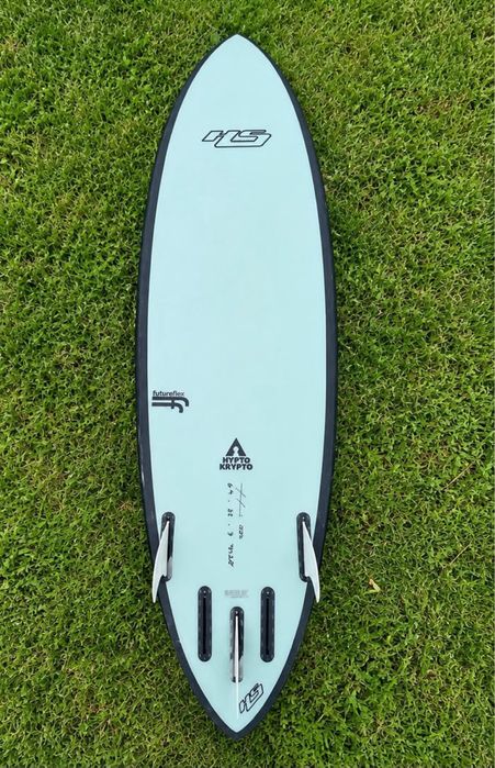 Hypto Krypto FutureFlex 6'4 + saco Rip Curl + deck + quilhas(3)