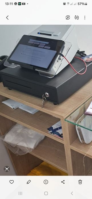 TABLET  POS com impressora e gaveta
