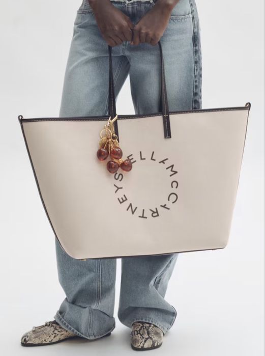 Stella McCartney x H&M Duza torba shopper XL