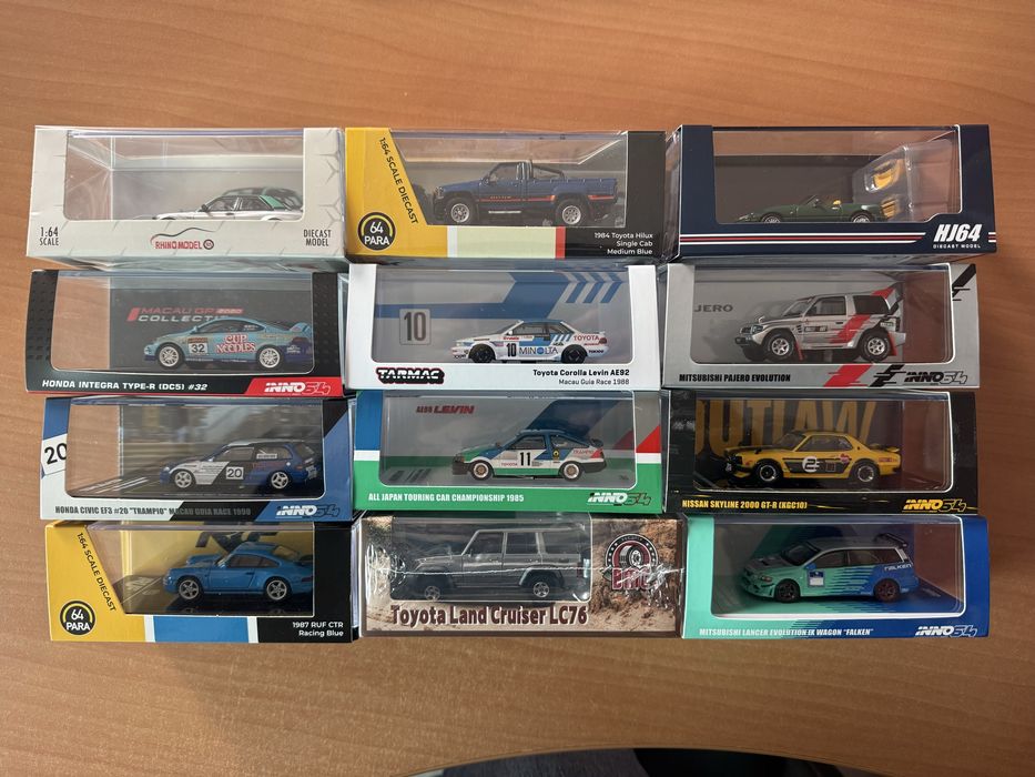 Miniaturas 1/64 inno64 64para tarmac