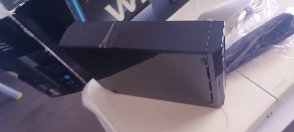 Wii em caixa+ balance+ volante mario