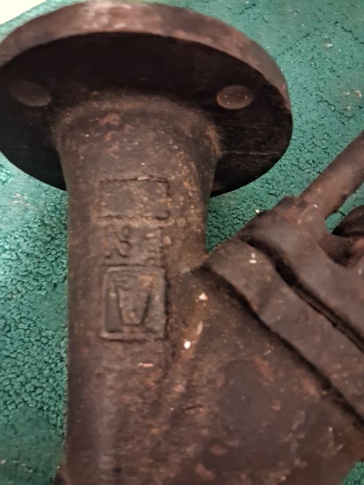 Zawór kątowy DN 50 planszowy-kryzowy NOWE