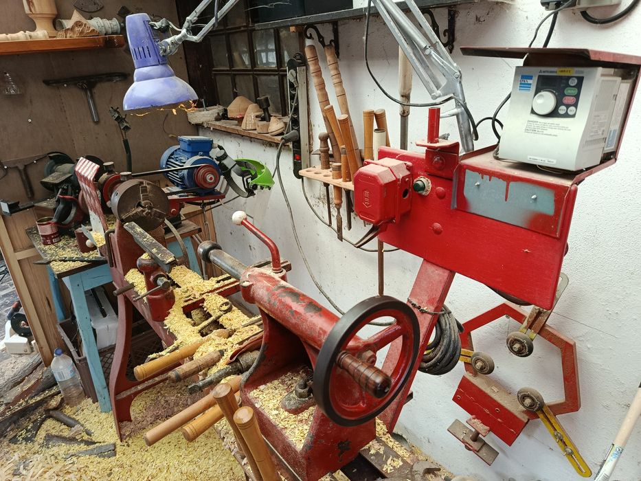 Torno para madeira