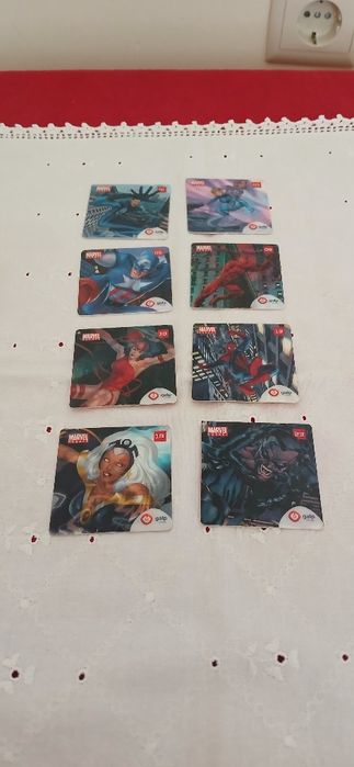 Cromos Holográficos  - Heróis da Marvel