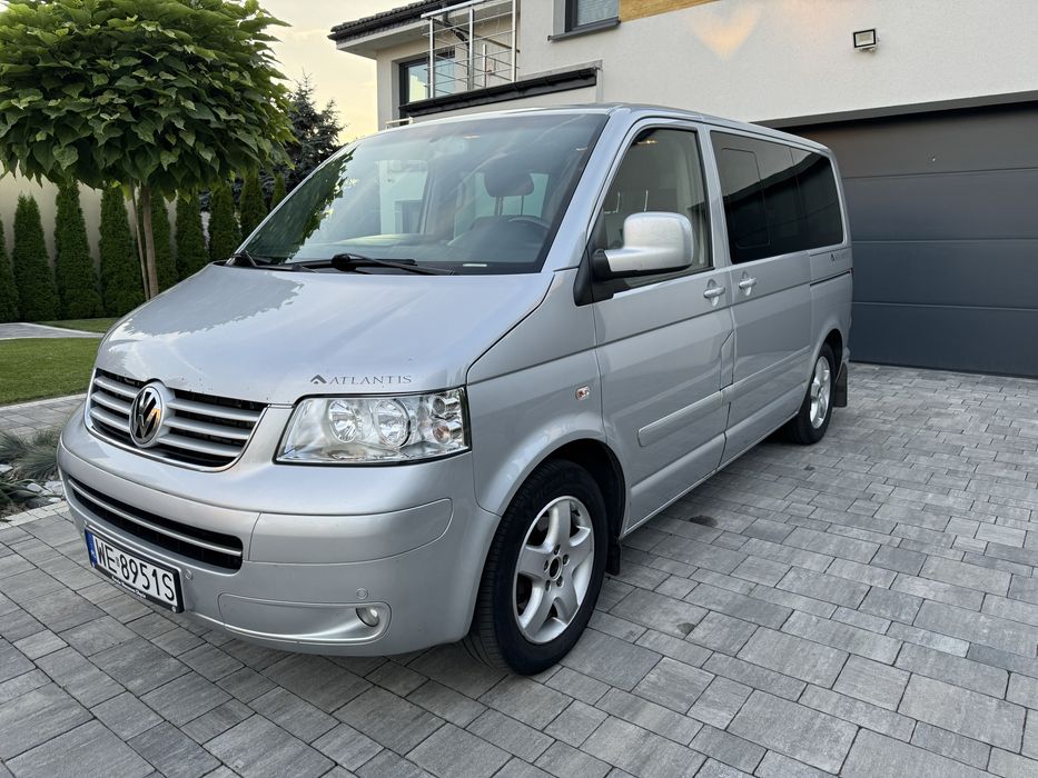 Wynajem Busa Volkswagen Multivan 2.5 Automat Przewóz osób