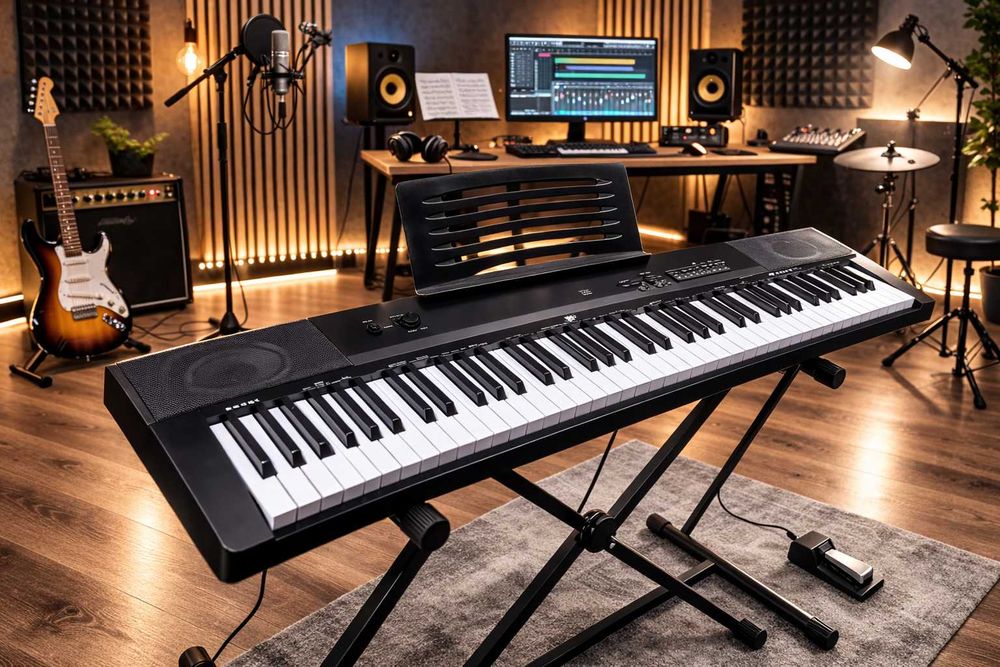 Pianino cyfrowe keyboard NOWE profesjonalne sustain USB