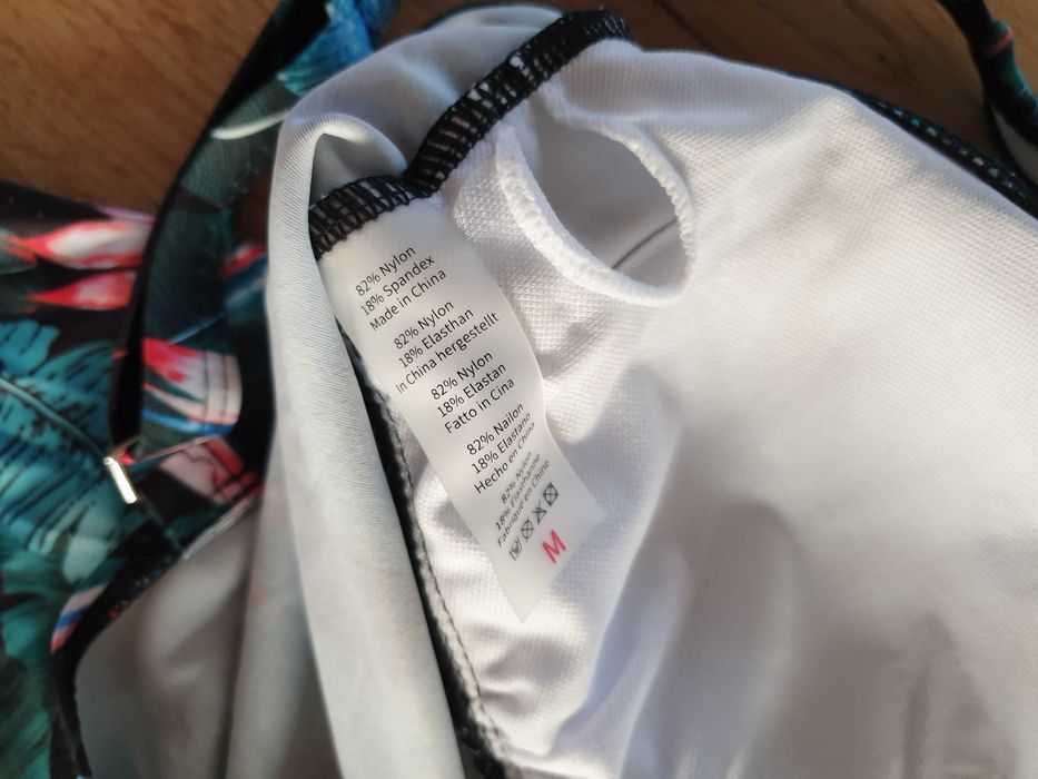 Nowy strój kąpielowy, dwuczęściowy, tankini, rozmiar M, 38