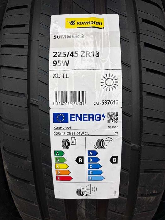 225/45R18 Kormoran Summer 3 dwie nowe opony letnie 2026r 2254518