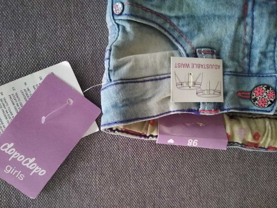 Spodnie dżinsowe rozm. 98