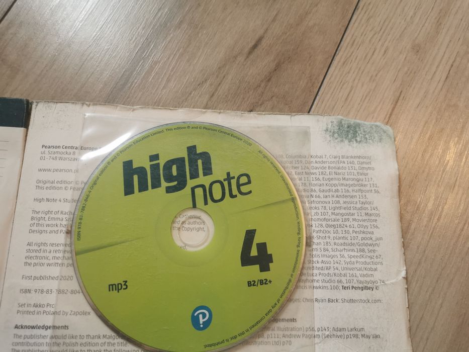 Podrecznik do angielskiego High Note 4 liceum/technikum