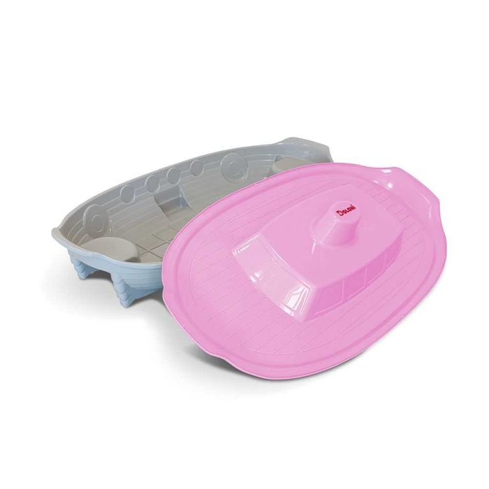 Песочница Кораблик с крышкой