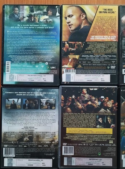 Lote de DVDs Conjunto #4