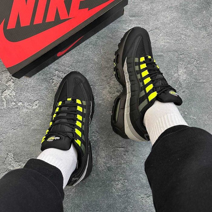 !SALE! Nike Air Max 95 Neon/Grey 40 41 42 43 44 45 найк аир макс