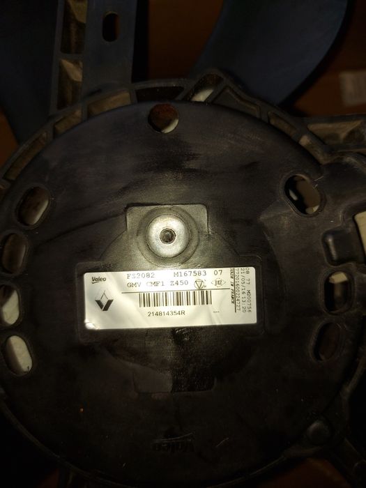 Вентилятор Радіатора Рено талісман