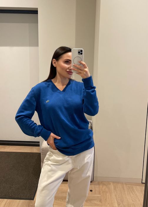 100 % вовна светр Lacoste l/Onesize