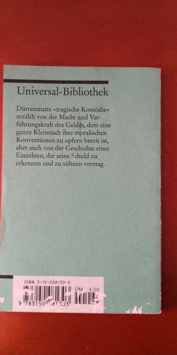 Der Besuch der alten Dame - Friedrich Durrenmatt