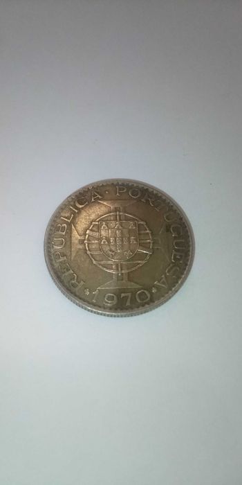 Moeda de Moçambique de 10 escudos 1970
