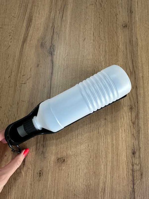 Pojemnik butelka na wodę z poidlem dla pieska spacerowa