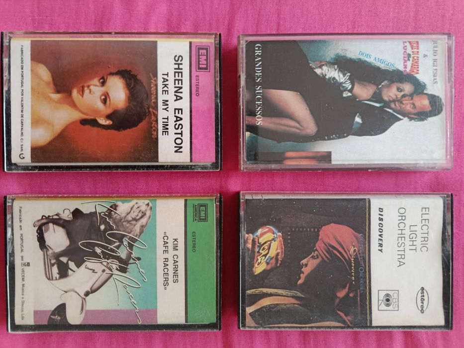 13 CASSETES Áudio ( música )