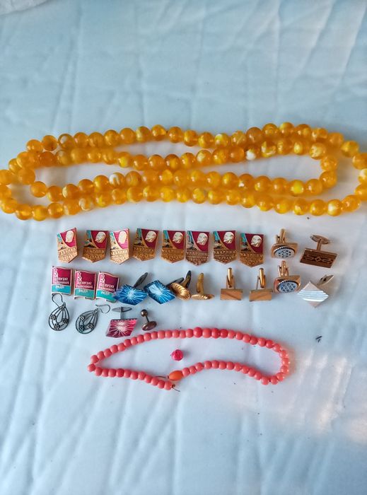 Буси значки запонки СССР