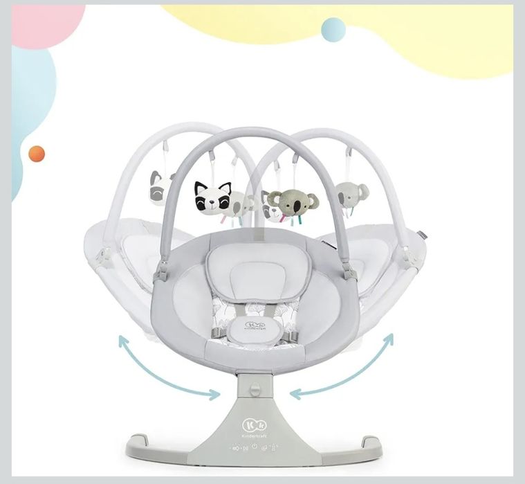 Cadeira elétrica balanço para bebé