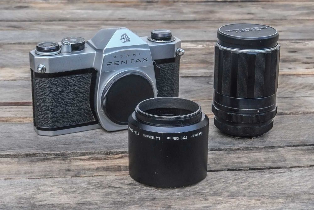 Asahi Pentax SP500 c/obj Super-Takumar 120mm f: 3.5