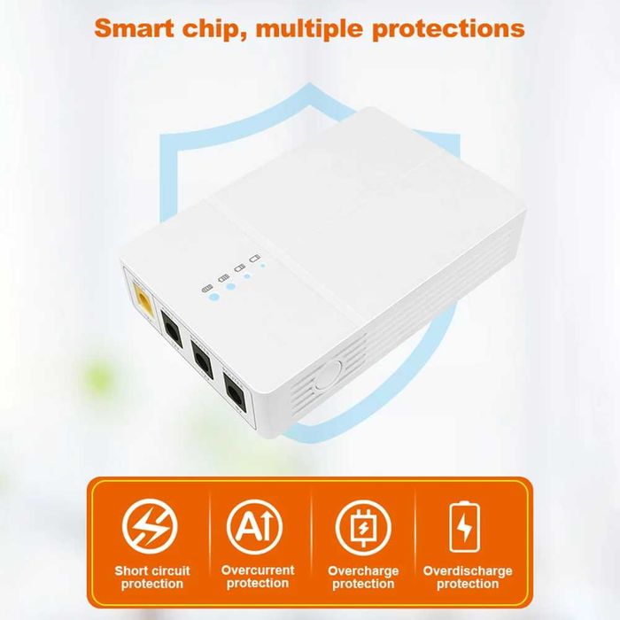 WGP OPTIMA 301  - міні ДБЖ (UPS) 6000mAh для роутера, IP-камер
