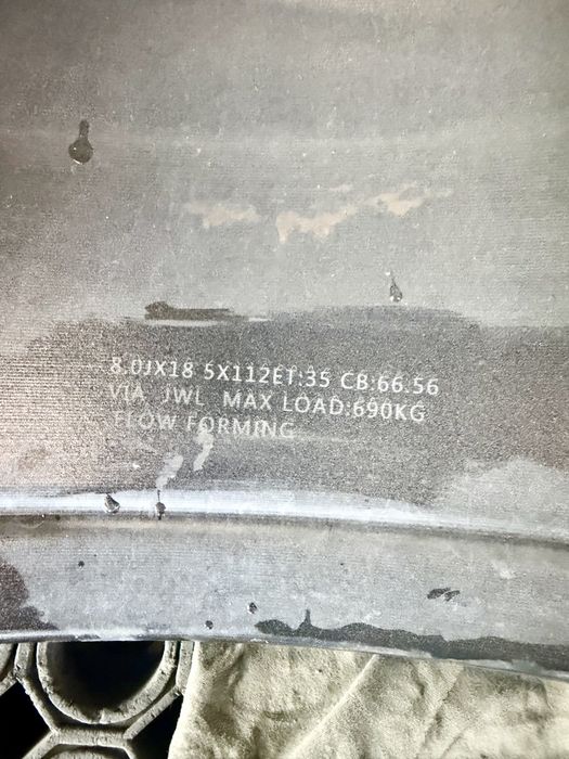 Диски hre r18 5x112 et35 8j 4шт